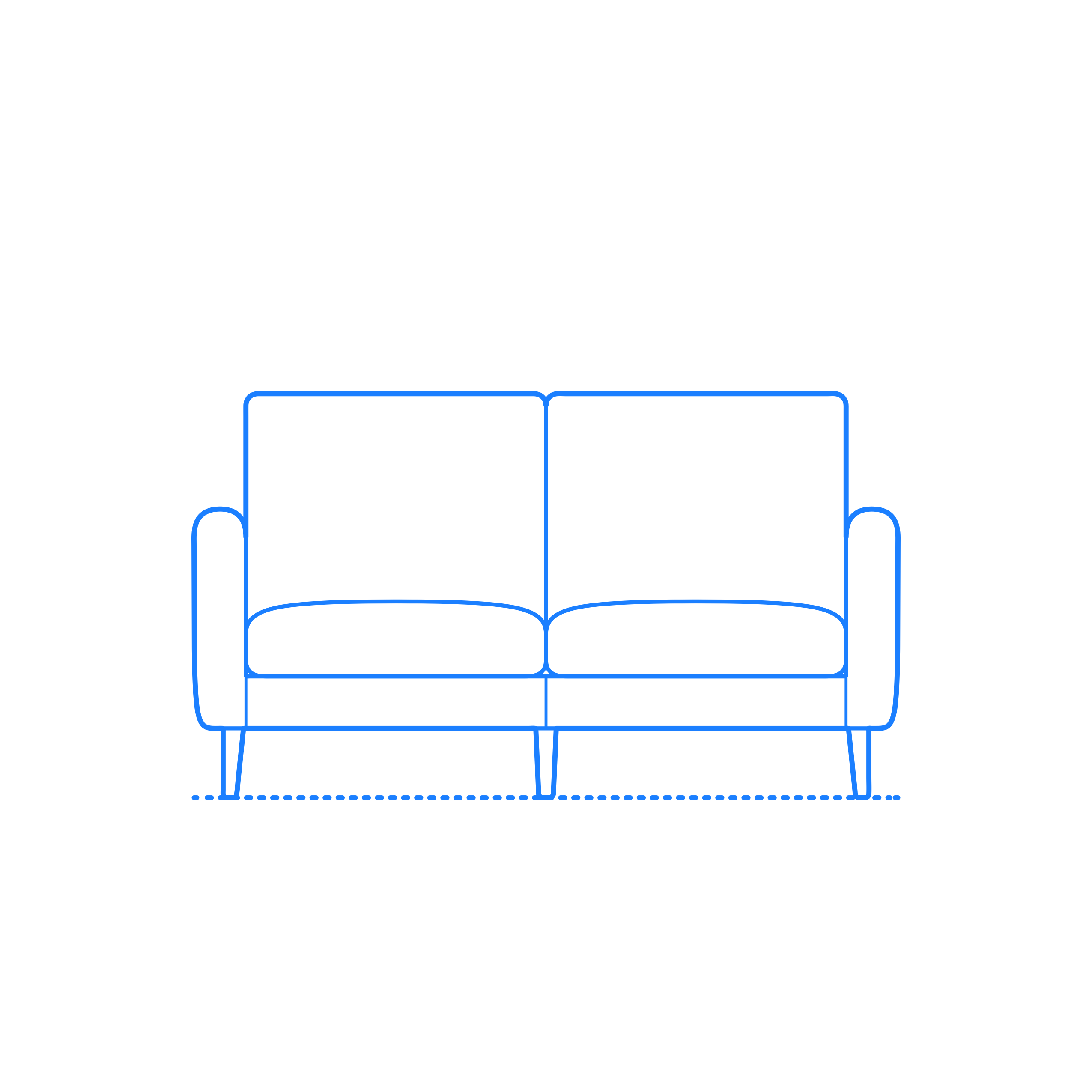Furniture Burrow Nomad Loveseat Engraving Svg Design Free Vectors